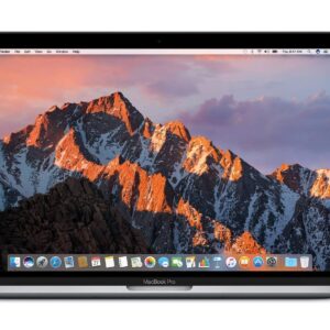 apple 2017 macbook pro with 2.3ghz intel core i5, 13 inch, 8gb ram, 128 ssd storage space gray